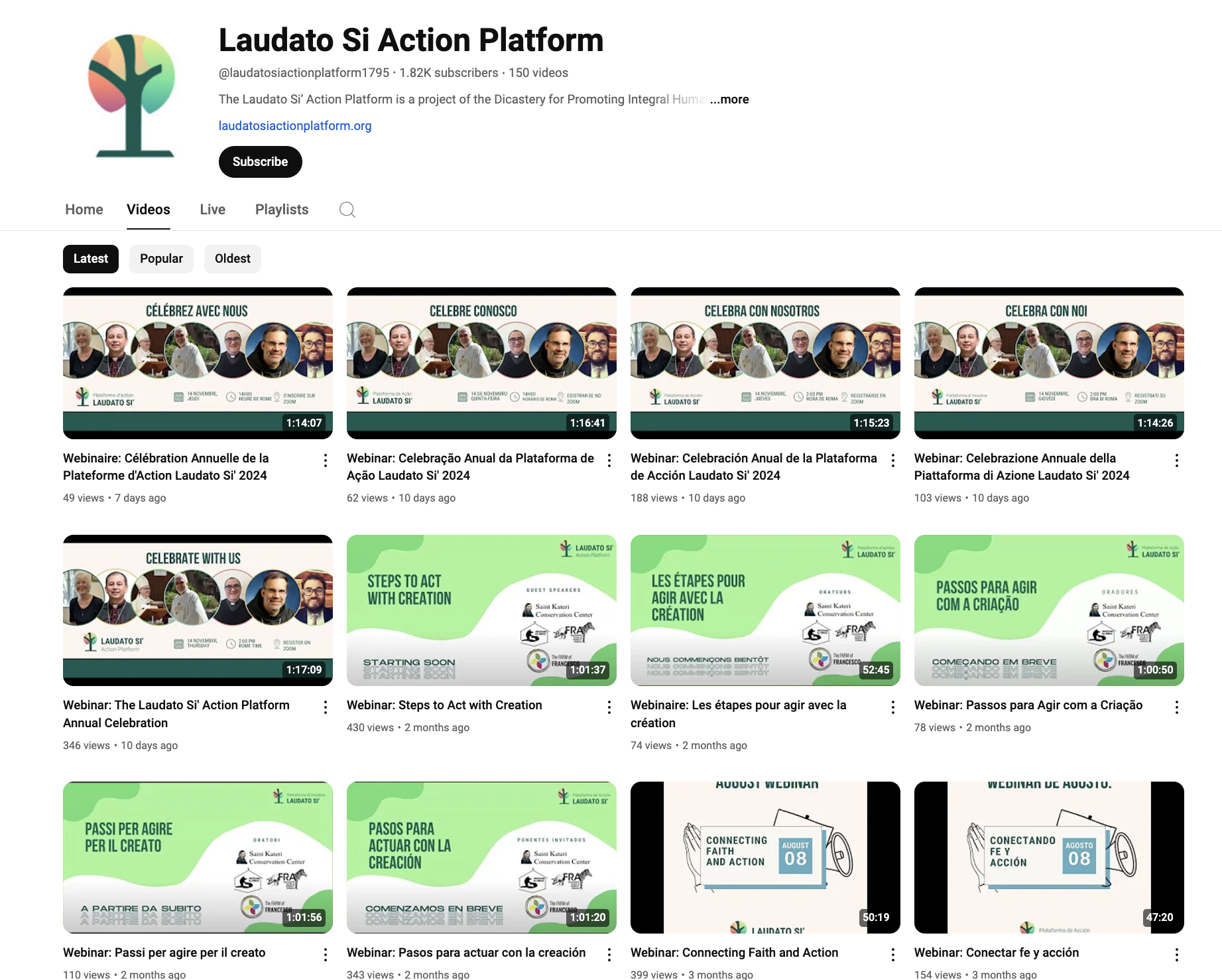 Top 5 Highlights from Laudato Si’ Action Platform Webinars in 2024