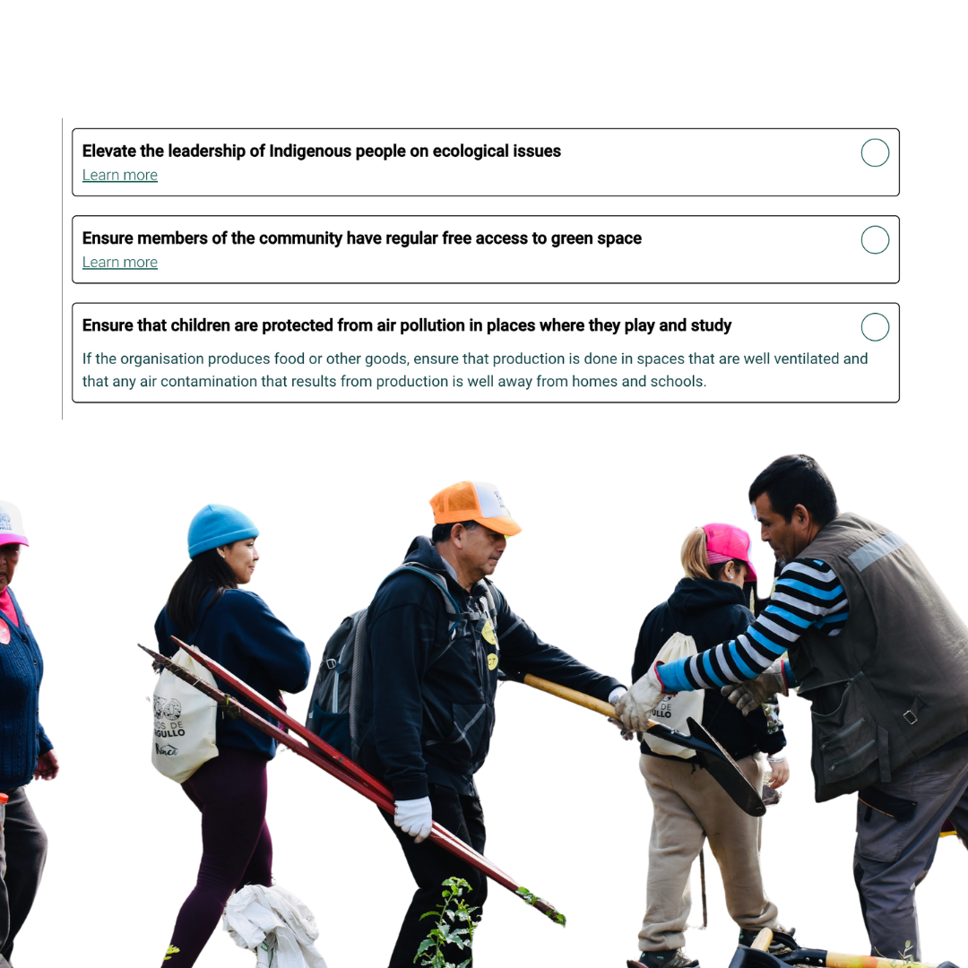 Your Personalized Path to Ecological Conversion